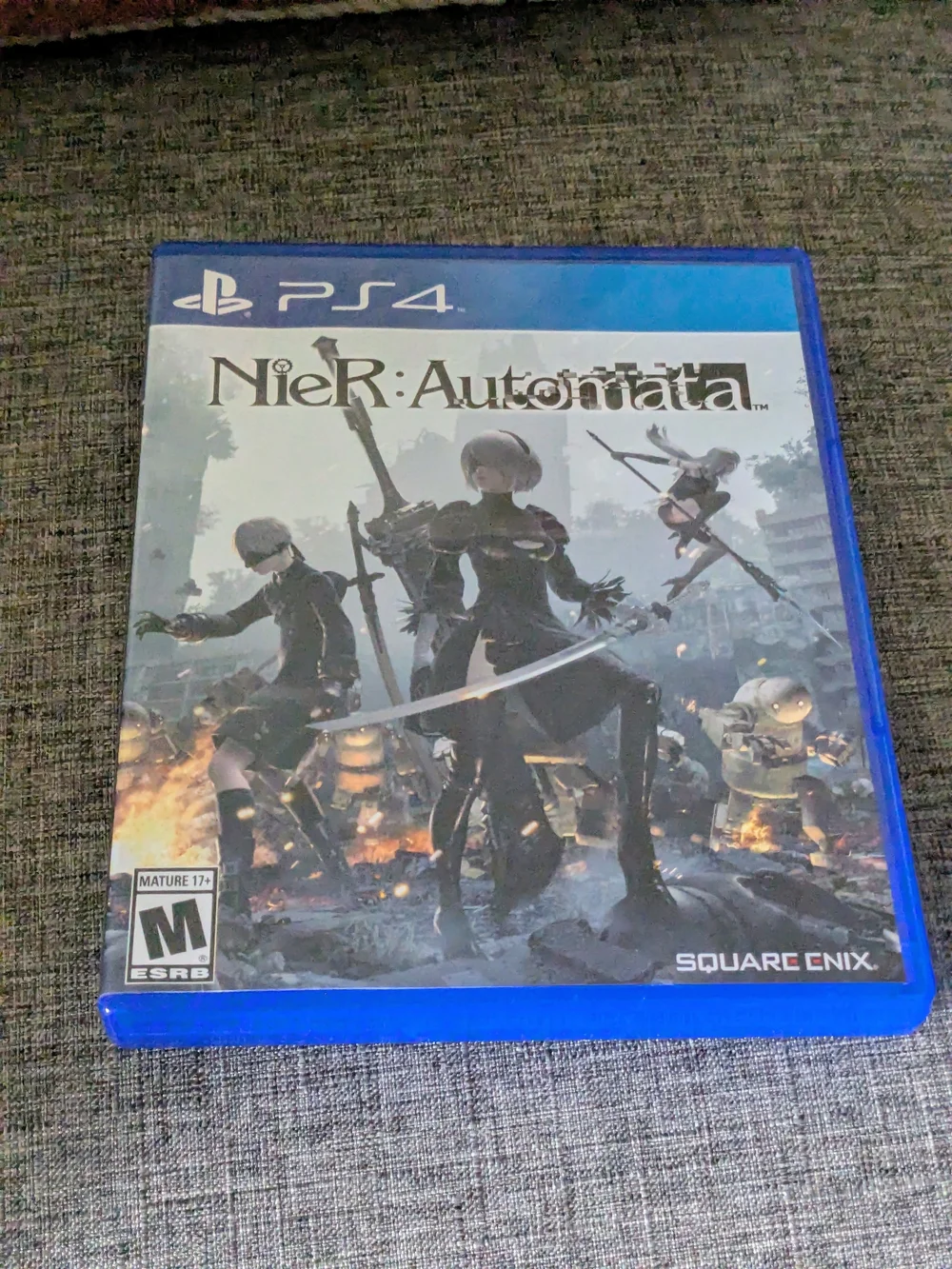NieR: Automata PS4 Game - Blue Case